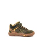 Bottines gar�on synth�tique fermeture �clair barefoot green