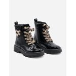 Bottines a lacets noir