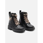 Bottines a lacets noir 9461