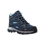 Bottines de marche holcombe synthtique bleu marine / bleu ciel