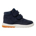 Bottines � scratchs gar�on navy