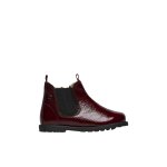 Bottines en vernis winter wood bordeaux -