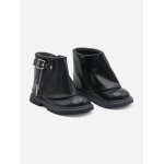 Bottines  zip noir