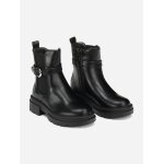 Bottines  zip noir