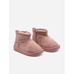 Bottines  zip rose