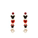 Boucles d'oreilles disney mickey & minnie mouse set 5 - pi�ces multicolor