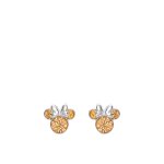 Boucles d'oreilles minnie mouse jaune