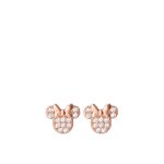 Boucles d'oreilles minnie mouse rose