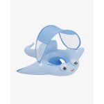 Bouee bebe avec siege et capote animal bleu