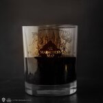 Bougie parfum�e carte du maraudeur avec retourneur de temps - harry potter noir