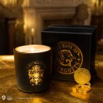 Bougie parfum�e gringotts avec porte - cl�s - harry potter noir