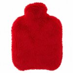 Bouillotte micro - ondes bordeau