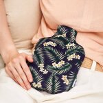 Bouillotte micro - ondes tropical noir multicolore