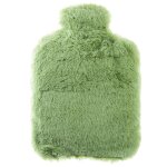 Bouillotte micro - ondes vert pastel