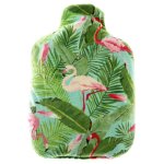 Bouillotte micro - ondes vert tropical