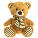 Bouillotte ours crme marron