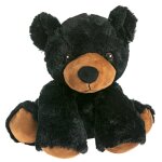 Bouillotte ours noir noir