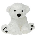 Bouillotte ours polaire blanc