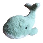 Bouillotte peluche déhoussable baleine cosy plush vert Bouillotte peluche déhoussable baleine cosy plush vert