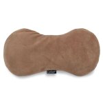 Bouillotte sche dhoussable aux graines de lin - coffee marron