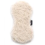 Bouillotte sche dhoussable aux graines de lin - teddy sand beige