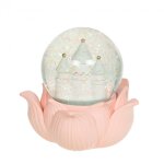 Boule � neige ch�teau rose