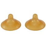 Bouts de sein en caoutchouc naturel - lot de 2 multi - coloured
