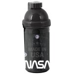 Bouteille d eau en plastique nasa 18 cm bouchon � vis noir