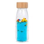 Bouteille sensorielle mouvement move bleu, canard