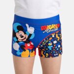 Boxer de bain enfant imprim� mickey rouge