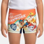 Boxer de bain gar�on imprim� pat patrouille orange