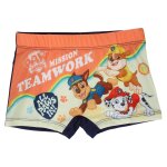 Boxer de bain gar�on pat patrouille orange