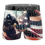 Boxer gar�on imprim� football am�ricain noir