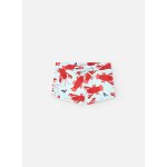 Boxer avec imprim fantaisie et cordon de rglage multicolore