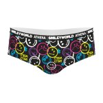Boxer smileyworld� athena fille noir / multicolore imprim�