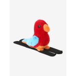 Bracelet perroquet peluche rouge