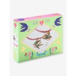 Bracelet you&me rubans oiseaux vert