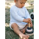 Brassi�re pour b�b� 4 boutons bleu layette
