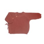 Brassi�re b�b� en maille terracotta