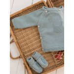 Brassi�re en coton b�b� bleu danube
