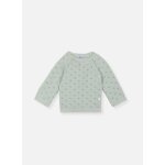 Brassière maille ajourée bébé vert mercury Brassière maille ajourée bébé vert mercury