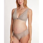 Brassire de maternit et d'allaitement bliss taupe