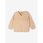 Brassi�re naissance fille en tricot beige