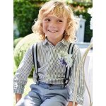 Bretelles bicolores garon marine