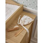Brosse et peigne b�b� en bois imprim� bianca