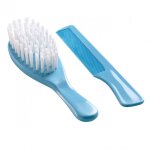 Brosse et peigne turquoise