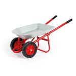 Brouette 2 roues pour enfant gris
