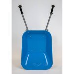 Brouette pour enfant en m�tal bleu