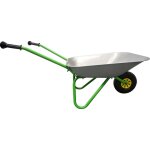 Brouette en m�tal argent