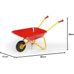 Brouette m�tallique rouge